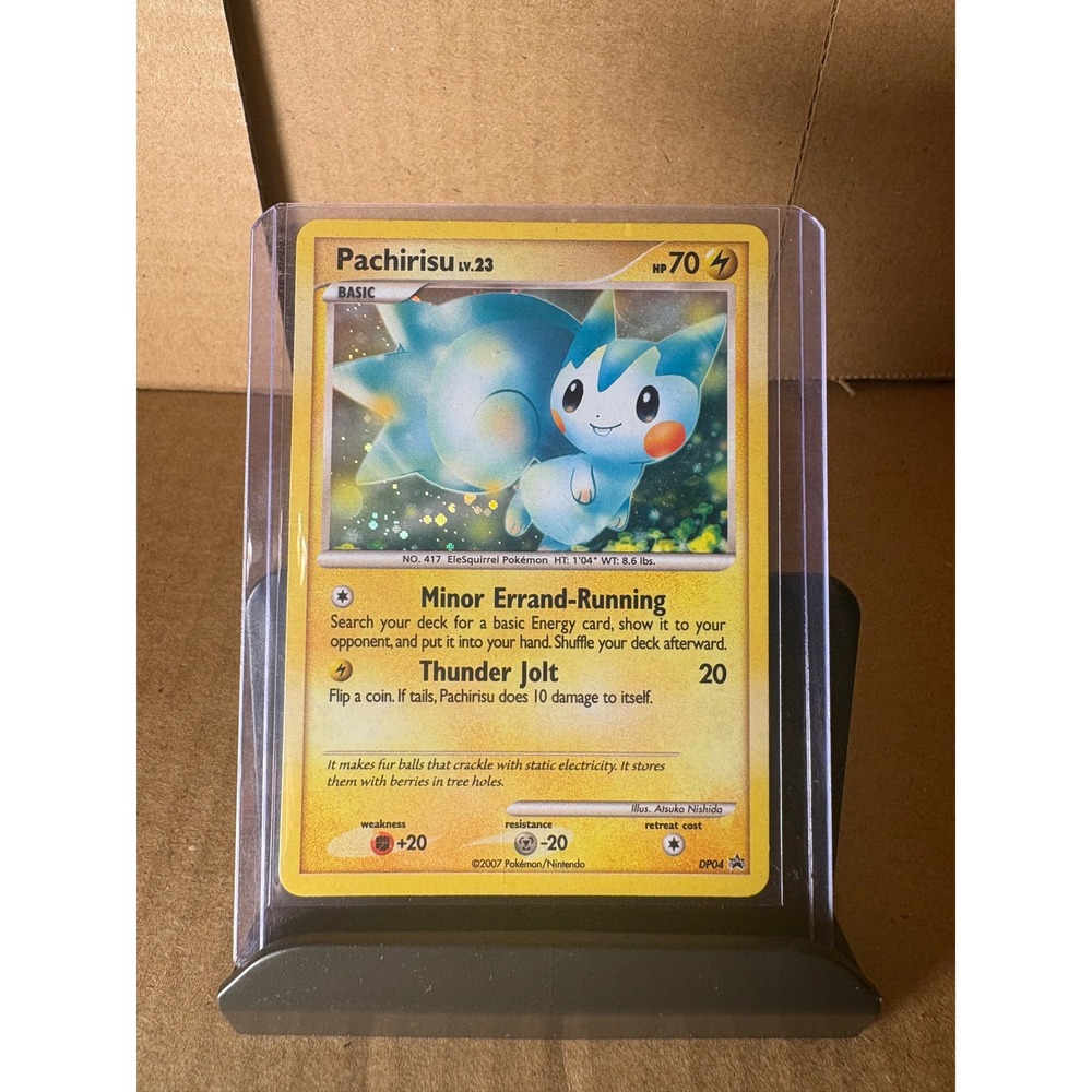 Pokemon Pachirisu LV.23 Holo DP04 Black Star Promo Diamond & Pearl TCG Card